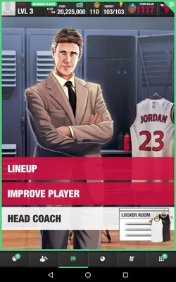 Basketball Fantasy Manager NBA android App screenshot 1